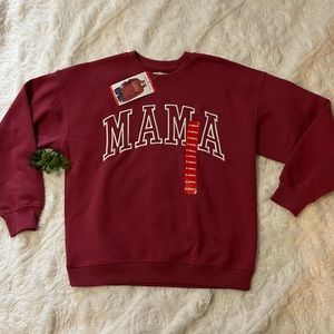 MAMA Sweatshirt, women’s size XS, NWT